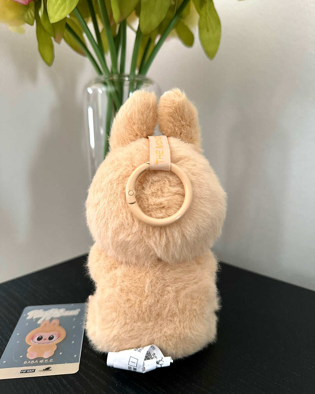 Labubu – Pop Mart, The Monsters series from Exciting Macarons, Have A Seat, Big Into Energy plush pendant, authentic and verified.