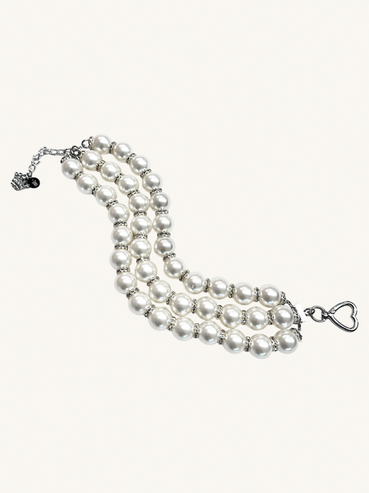 Luxury handmade pet necklaces by The Haus Royale—featuring elegant, pet-safe designs with pearls, beads, and premium materials. Perfect for stylish dogs and special occasions.