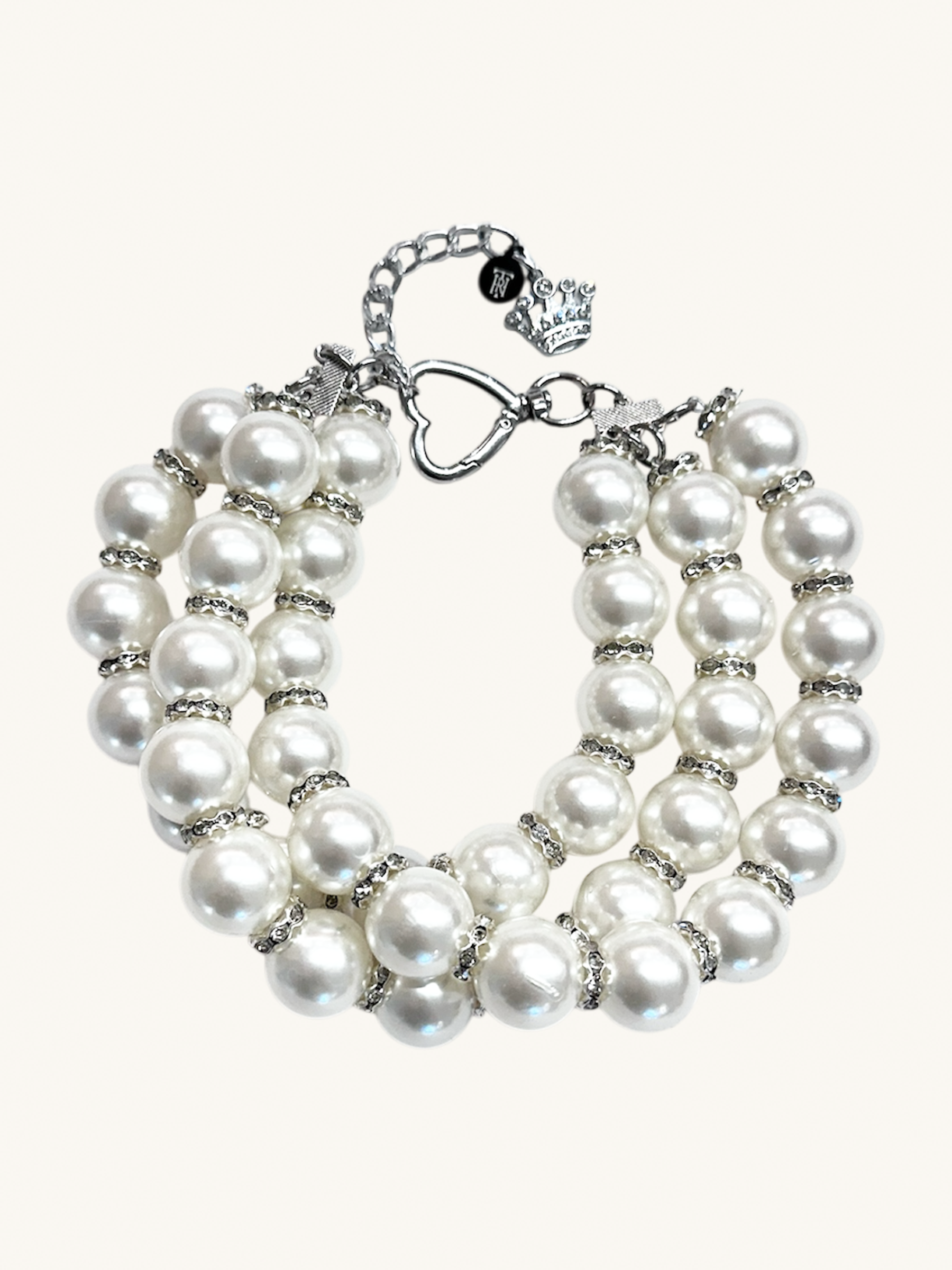 Luxury handmade pet necklaces by The Haus Royale—featuring elegant, pet-safe designs with pearls, beads, and premium materials. Perfect for stylish dogs and special occasions.