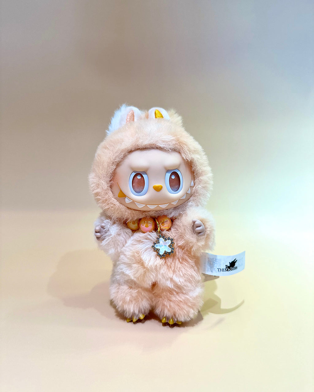Plush toy with a cute design on a light background