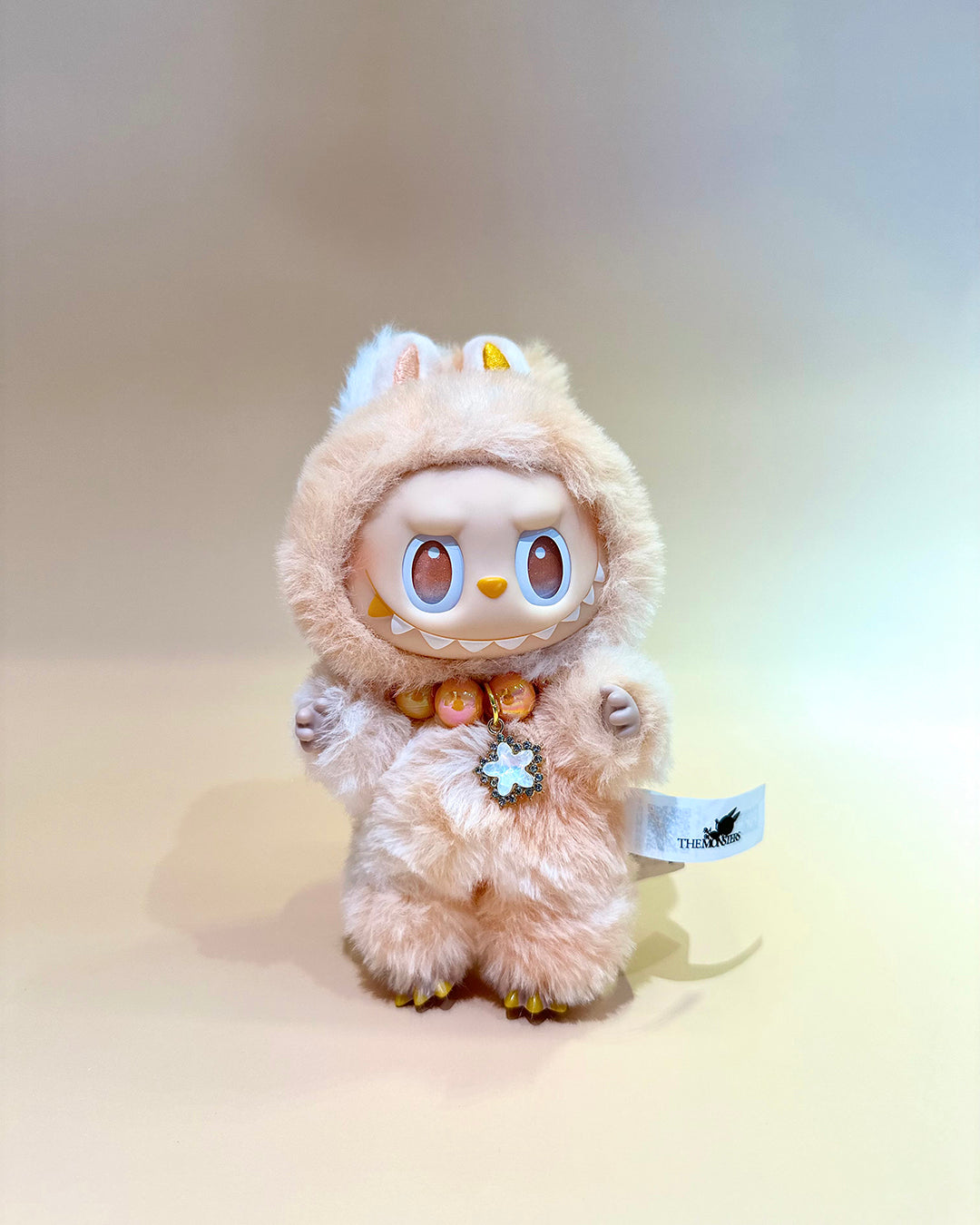 Plush toy with a cute design on a light background