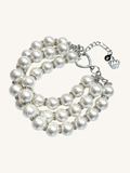 Luxury handmade pet necklaces by The Haus Royale—featuring elegant, pet-safe designs with pearls, beads, and premium materials. Perfect for stylish dogs and special occasions.